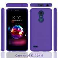 Silicone case for LG K10 K30 liquid silikon gel rubber cover