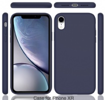 silicone case for apple iphone xr liquid silikon protection cover